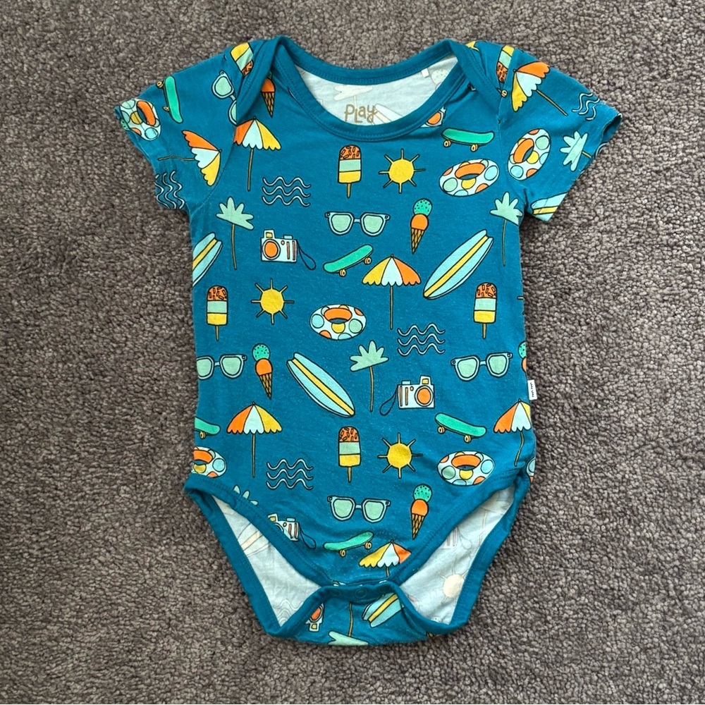 Little Sleepies Surf's Up Bodysuit 12-18